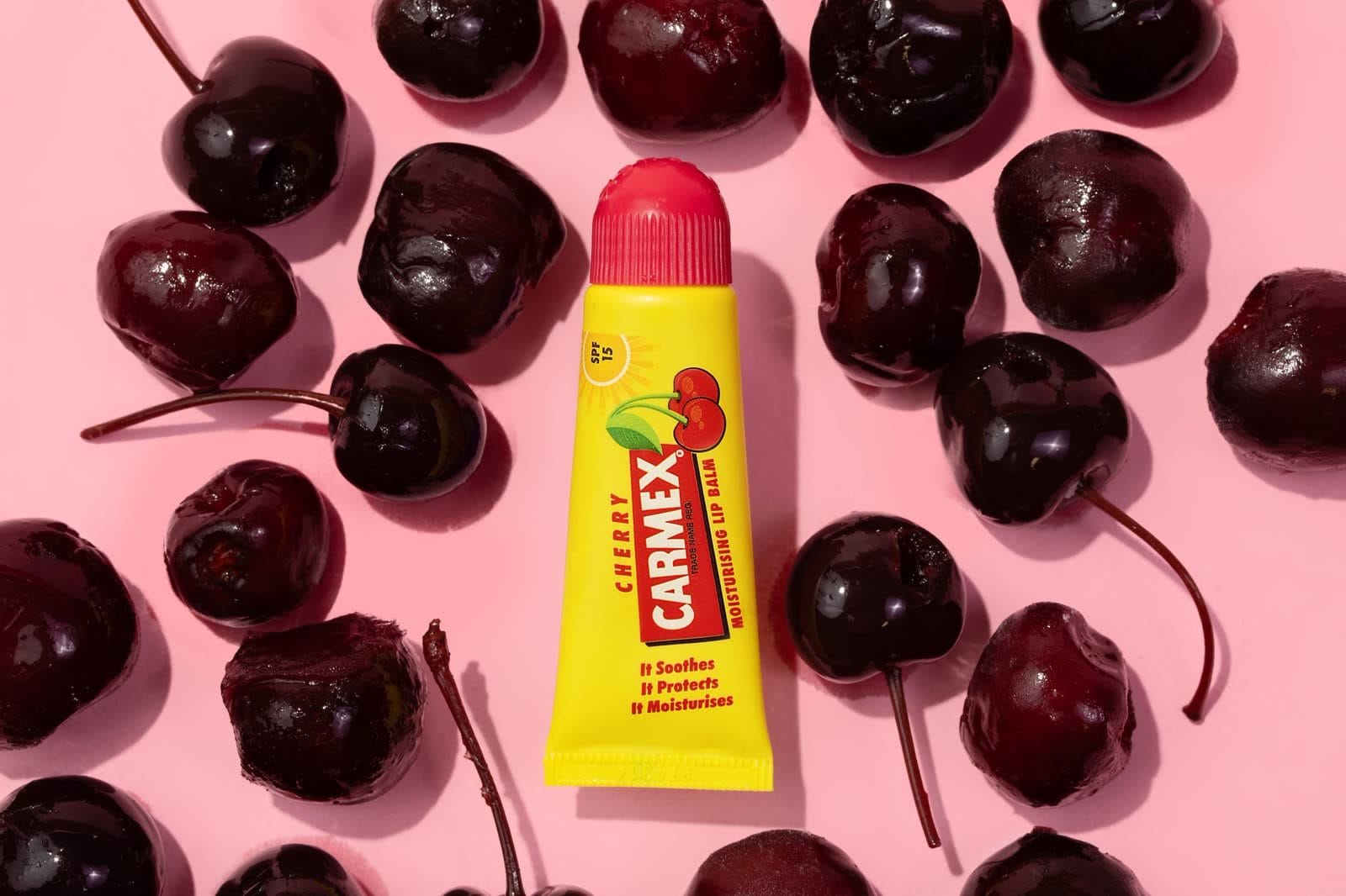 Carmex Cherry Tube SPF 15 in everyday life
