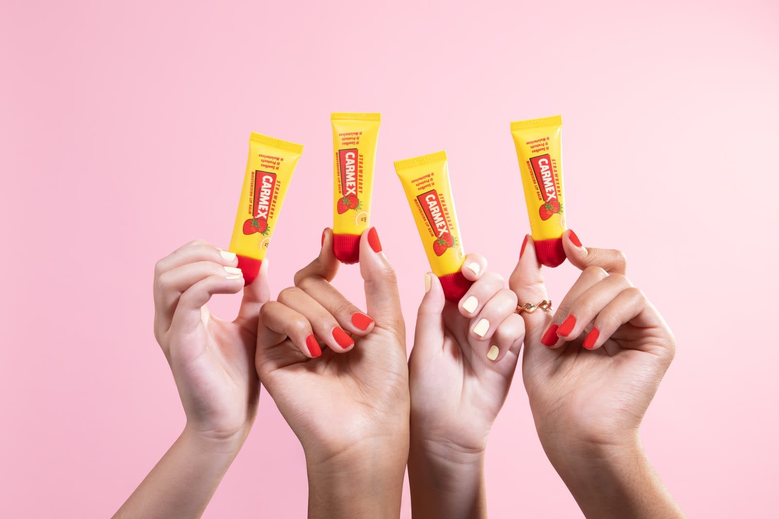 Carmex Strawberry Tube SPF 15 nella vita di tutti i giorni