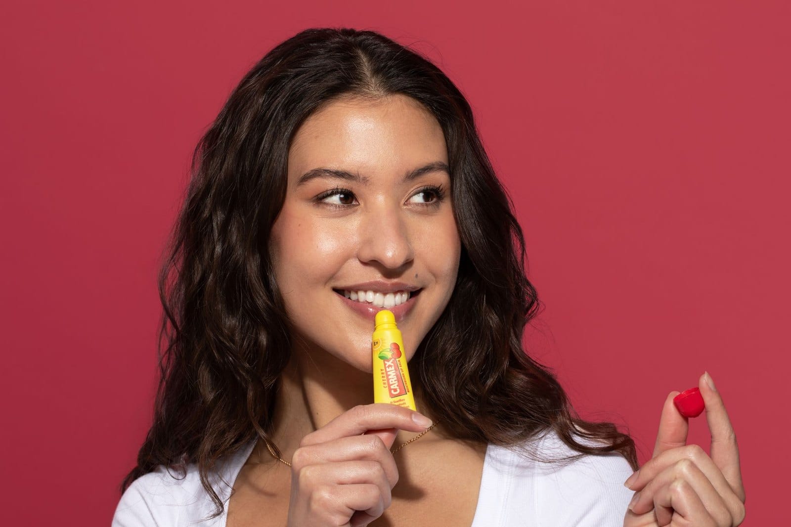 Carmex Cherry Tube SPF 15 in everyday life