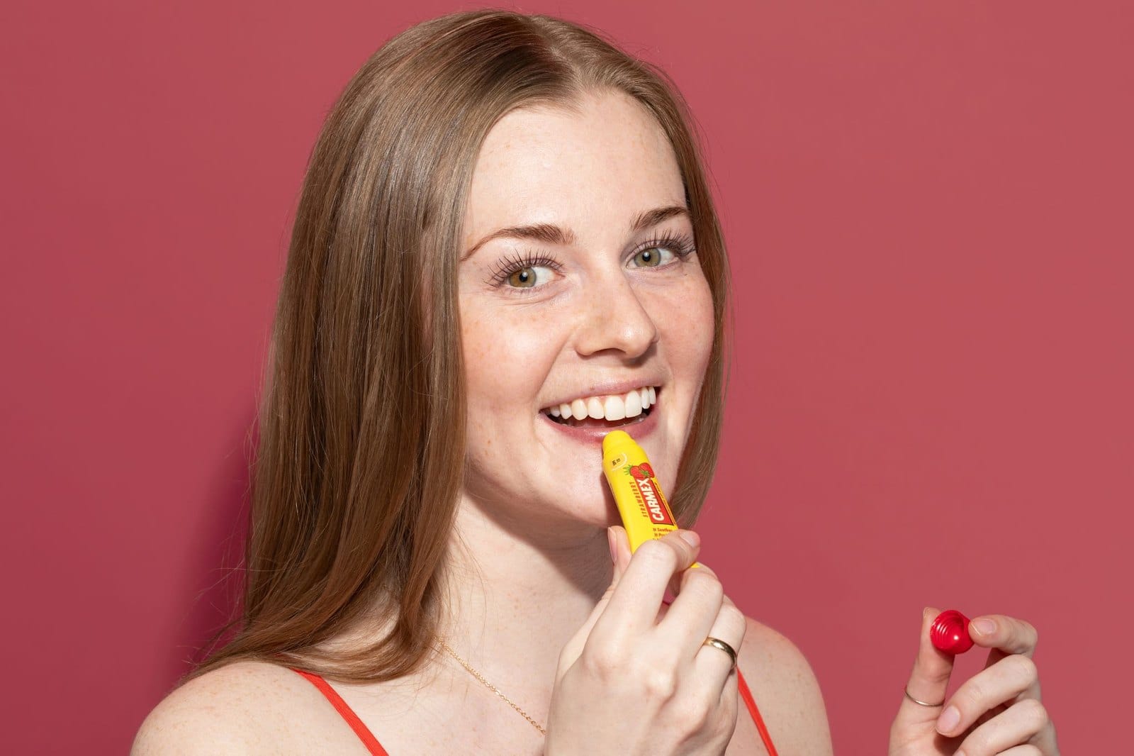 Carmex Strawberry Tube SPF 15 nella vita di tutti i giorni