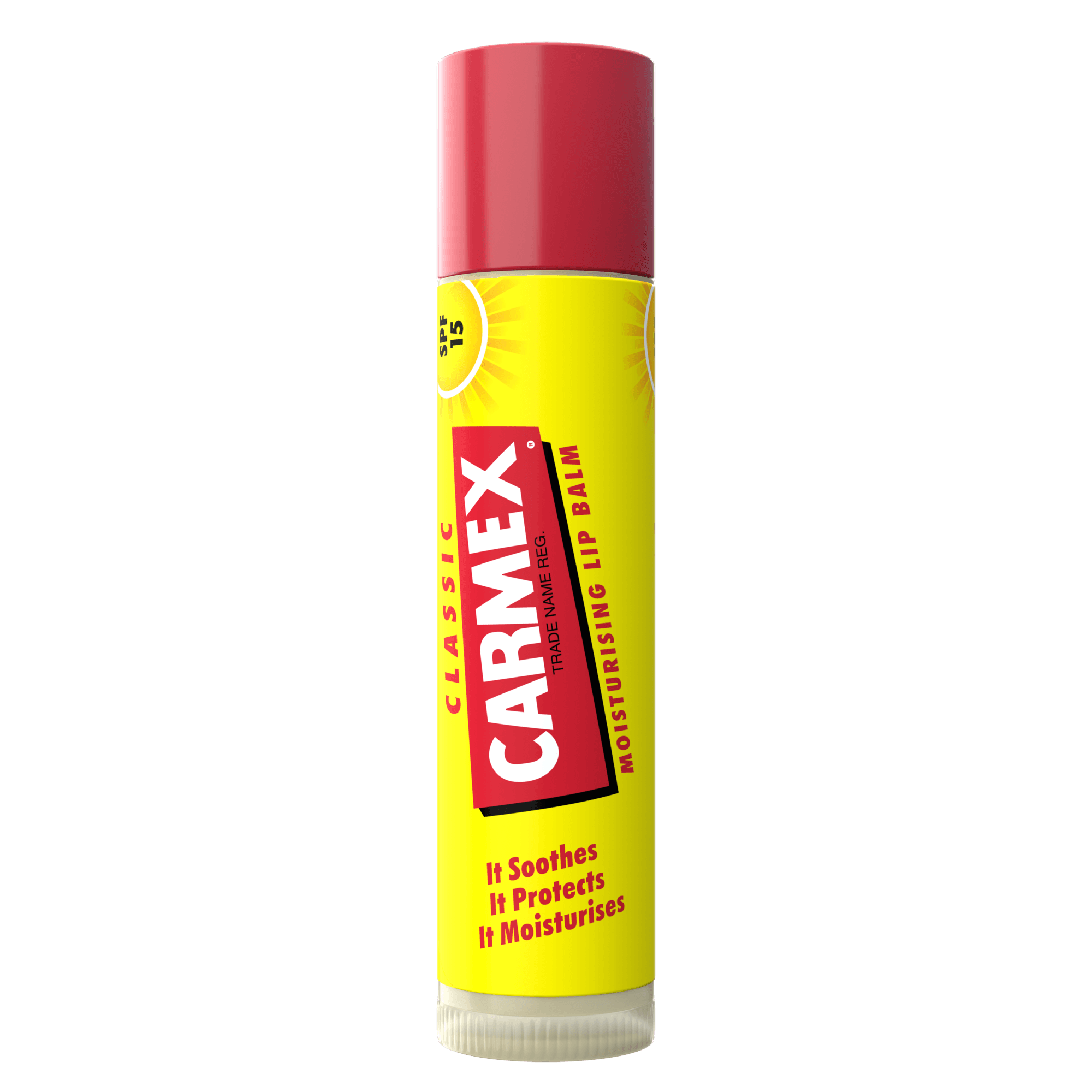 Carmex Classic Stick SPF 15, il prodotto senza confezione