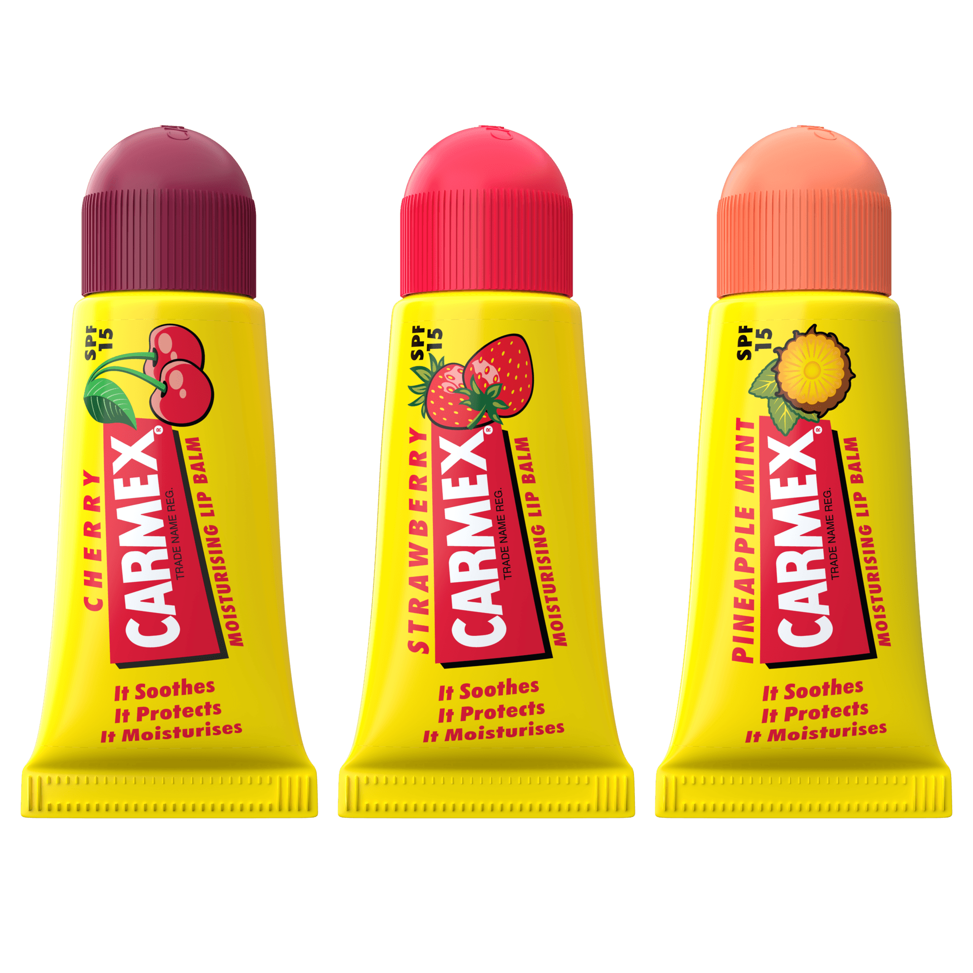 Carmex Minis Assorted SPF 15, the product without its pack