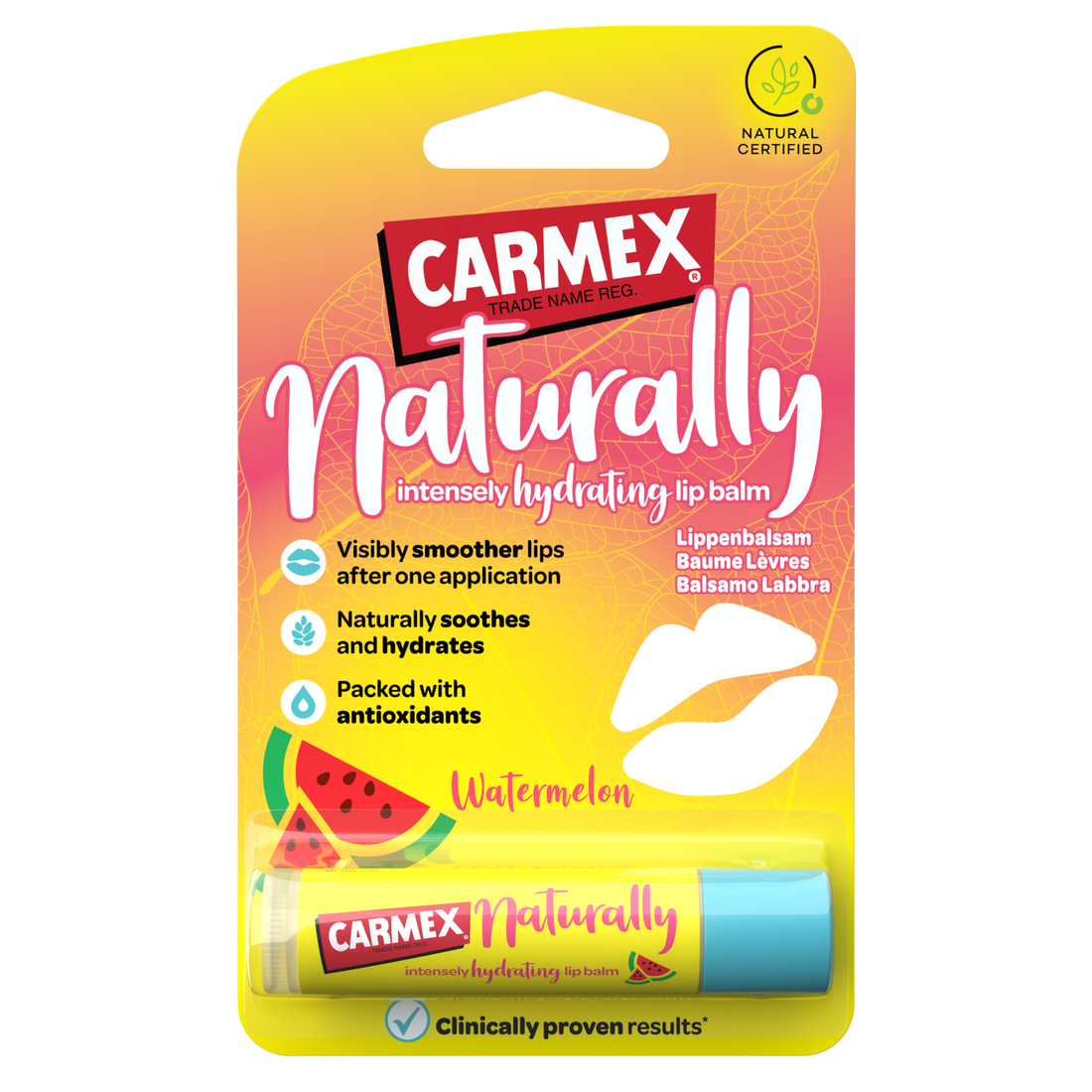 CARMEX STICK NATURALLY WATERMELON 4.25g