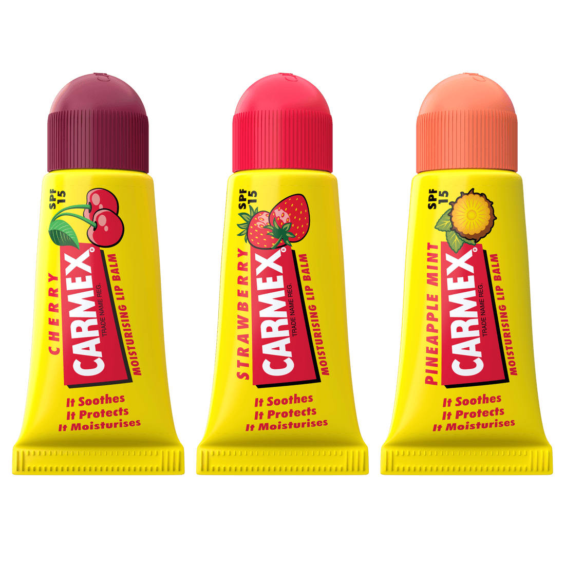 CARMEX MINIS 3-PACK TUBES SPF15