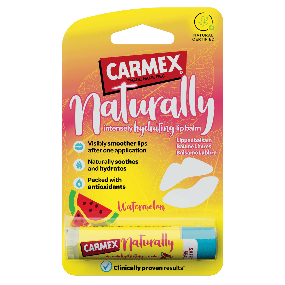 CARMEX STICK NATURALLY WATERMELON 4.25g